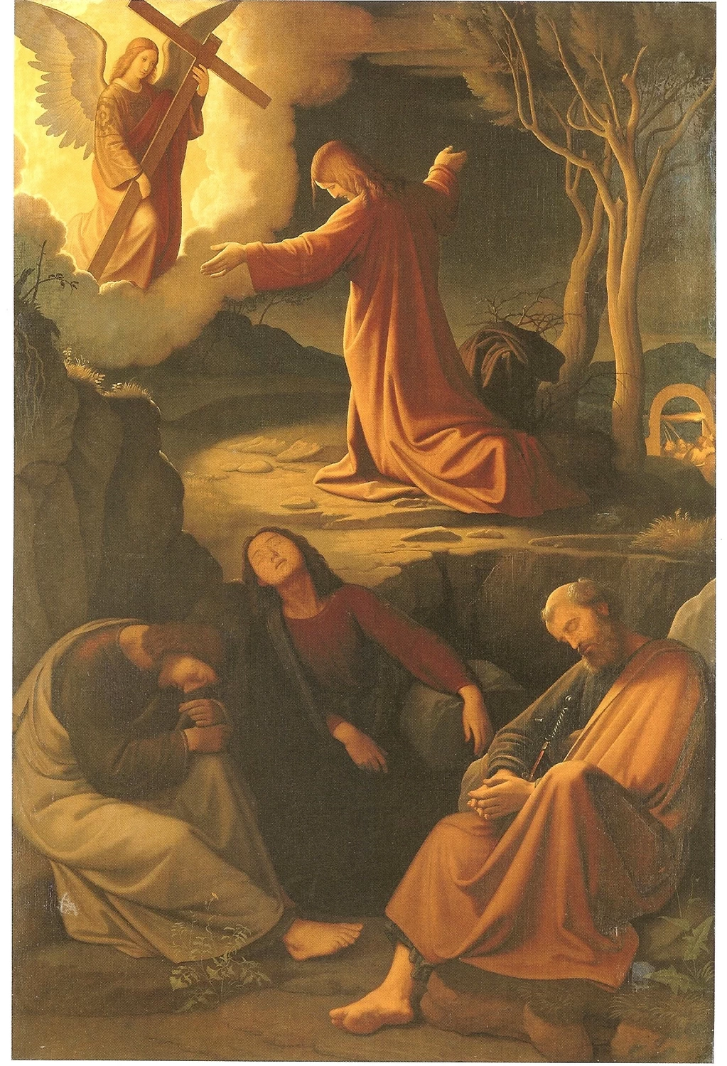 Friedrich Overbeck - Cristo sul monte degli Ulivi